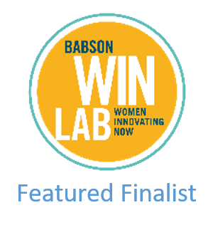 Logo for Babson WIN Lab Featured Finalist.